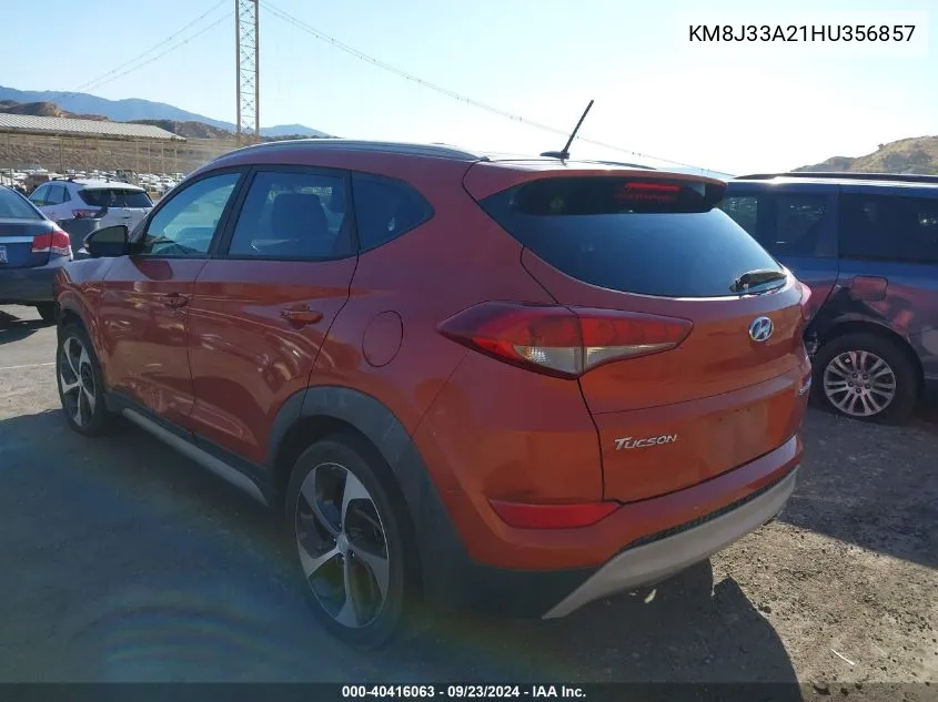 KM8J33A21HU356857 2017 Hyundai Tucson Sport