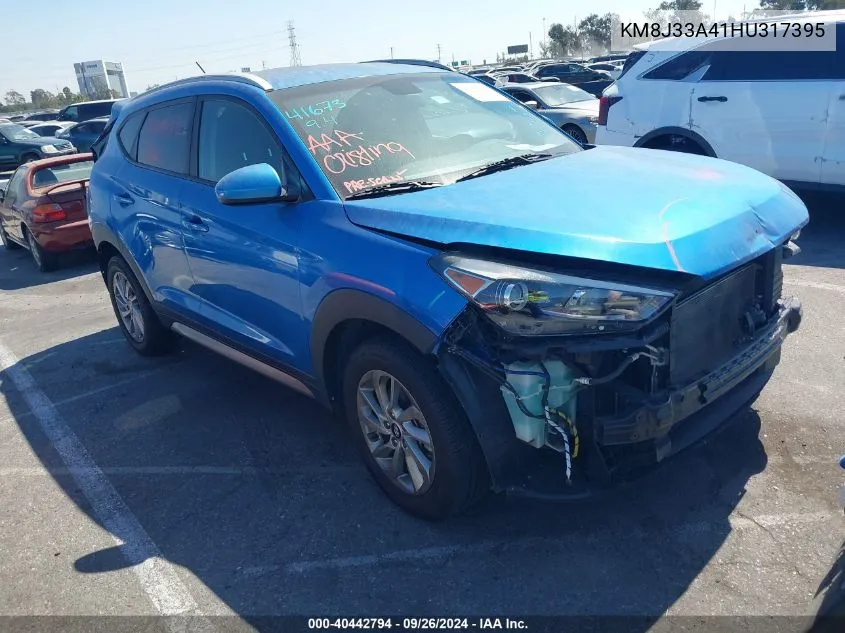 KM8J33A41HU317395 2017 Hyundai Tucson Se