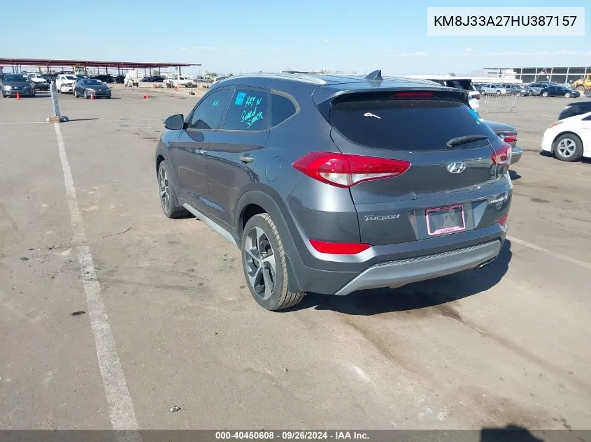 KM8J33A27HU387157 2017 Hyundai Tucson Limited