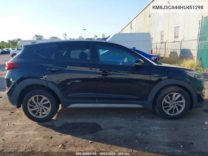 KM8J3CA44HU451298 2017 Hyundai Tucson Se Plus