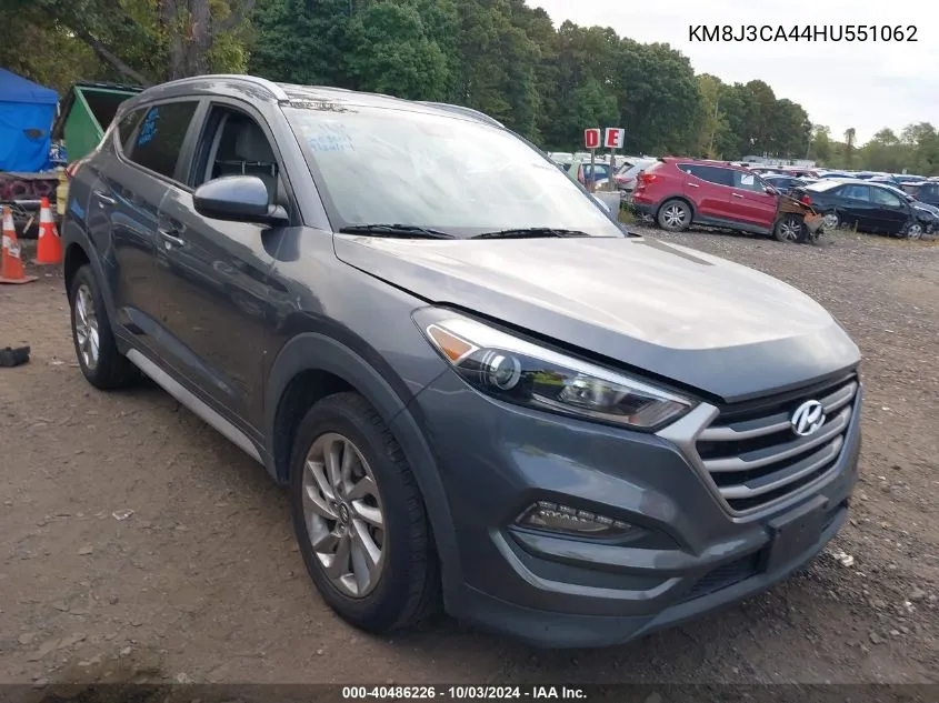 KM8J3CA44HU551062 2017 Hyundai Tucson Se