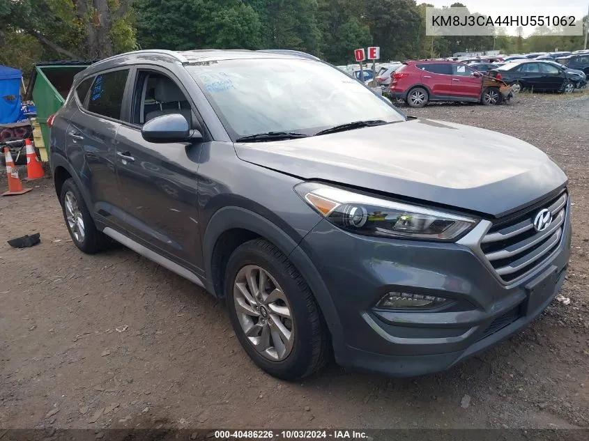 KM8J3CA44HU551062 2017 Hyundai Tucson Se