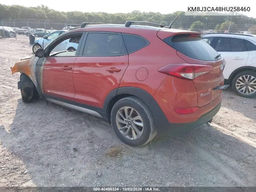 KM8J3CA48HU258460 2017 Hyundai Tucson Se