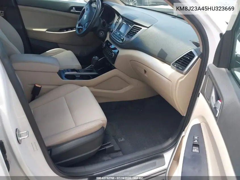 KM8J23A45HU323669 2017 Hyundai Tucson Se