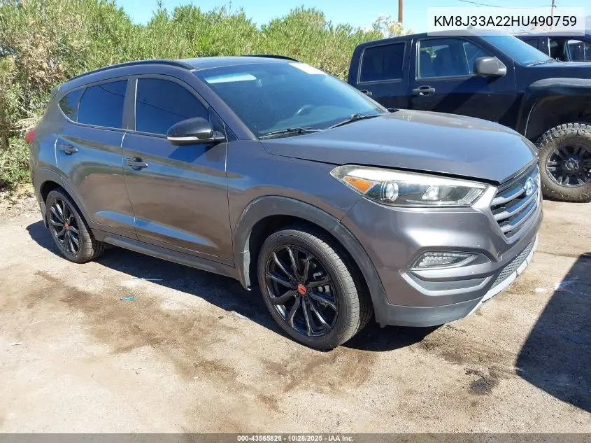 KM8J33A22HU490759 2017 Hyundai Tucson Night
