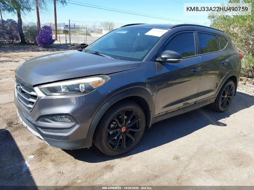 KM8J33A22HU490759 2017 Hyundai Tucson Night