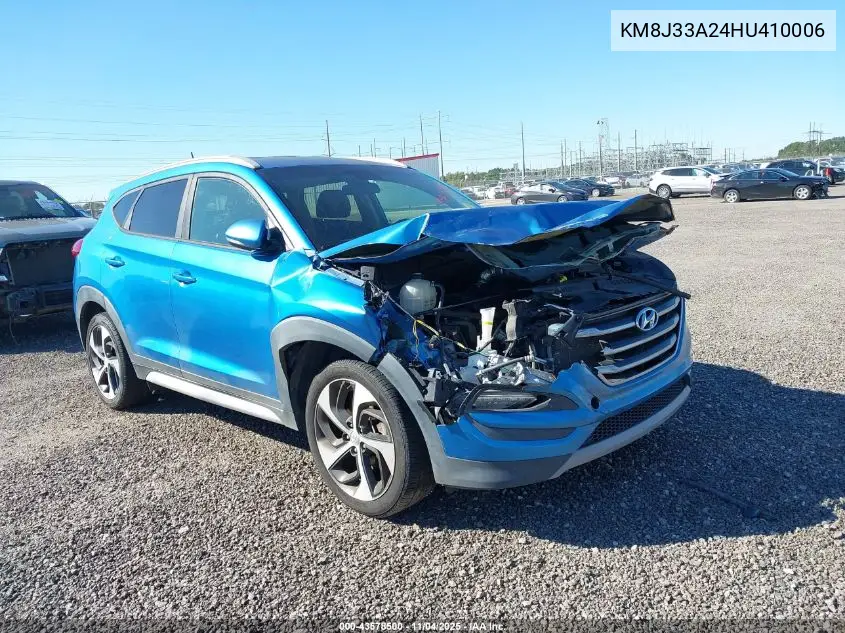 KM8J33A24HU410006 2017 Hyundai Tucson Sport