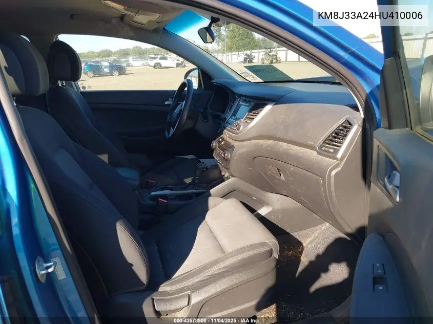 KM8J33A24HU410006 2017 Hyundai Tucson Sport