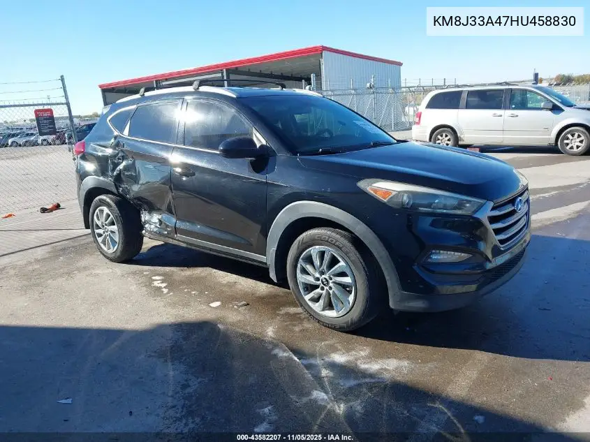 KM8J33A47HU458830 2017 Hyundai Tucson Se