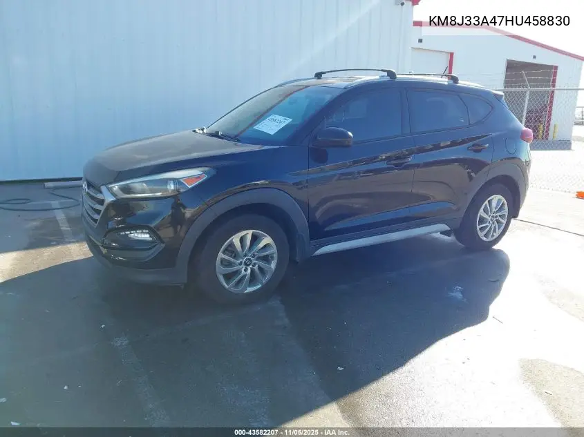 KM8J33A47HU458830 2017 Hyundai Tucson Se