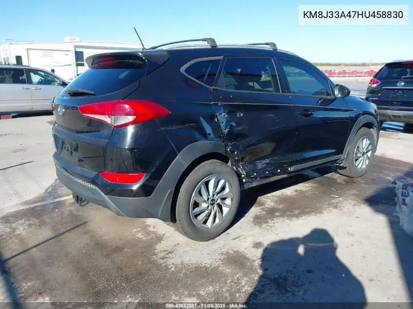 KM8J33A47HU458830 2017 Hyundai Tucson Se