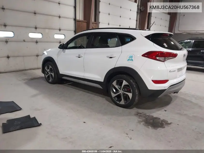 KM8J3CA20HU567368 2017 Hyundai Tucson Value
