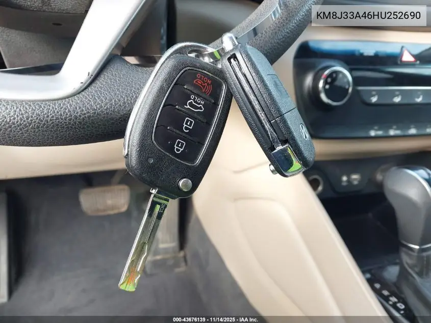 KM8J33A46HU252690 2017 Hyundai Tucson Se