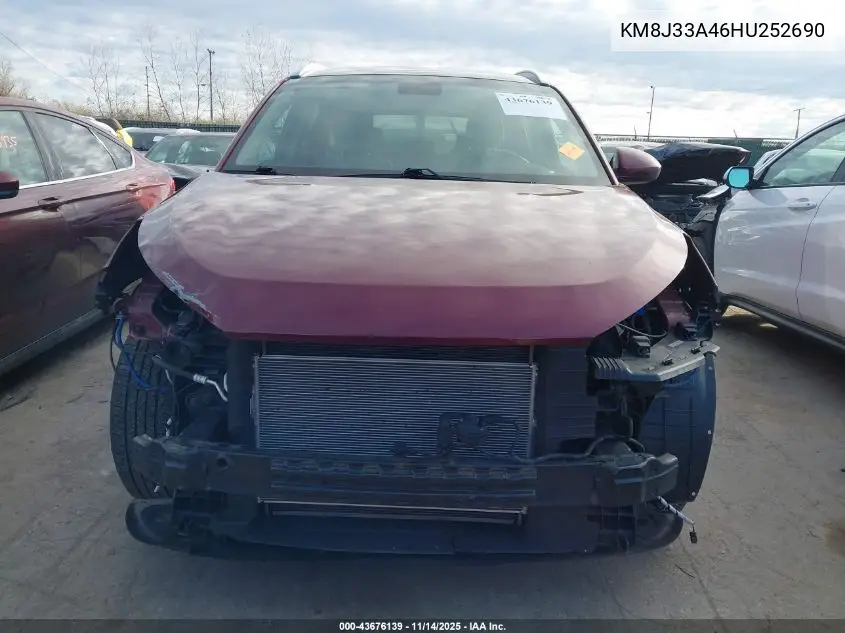 KM8J33A46HU252690 2017 Hyundai Tucson Se
