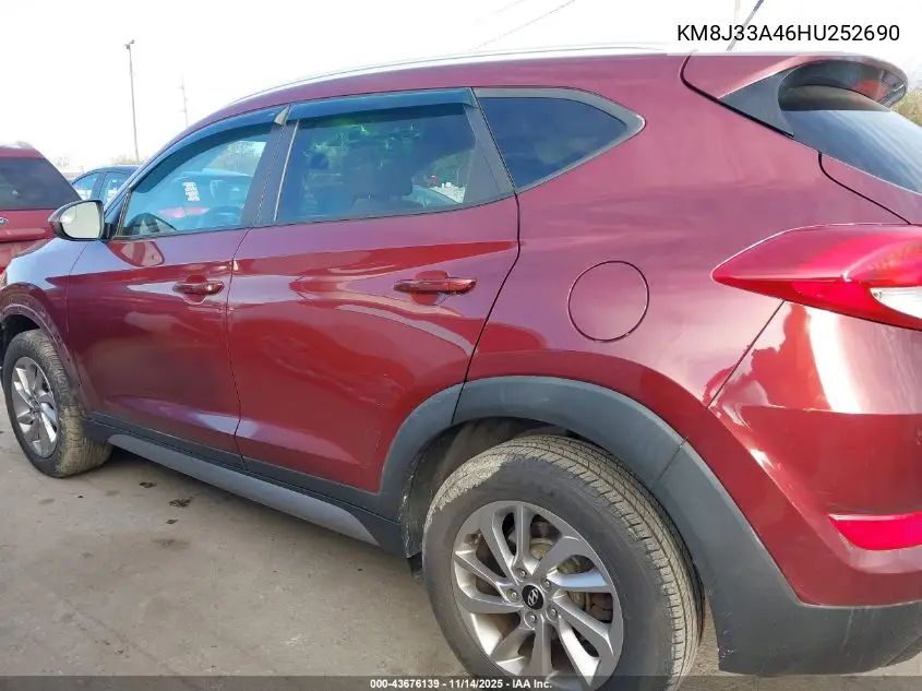 KM8J33A46HU252690 2017 Hyundai Tucson Se