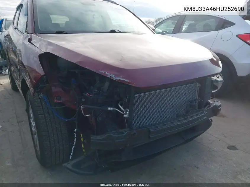 KM8J33A46HU252690 2017 Hyundai Tucson Se