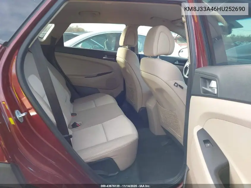 KM8J33A46HU252690 2017 Hyundai Tucson Se