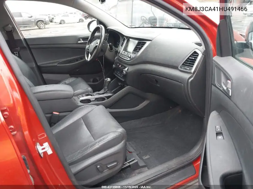 KM8J3CA41HU491466 2017 Hyundai Tucson Se Plus