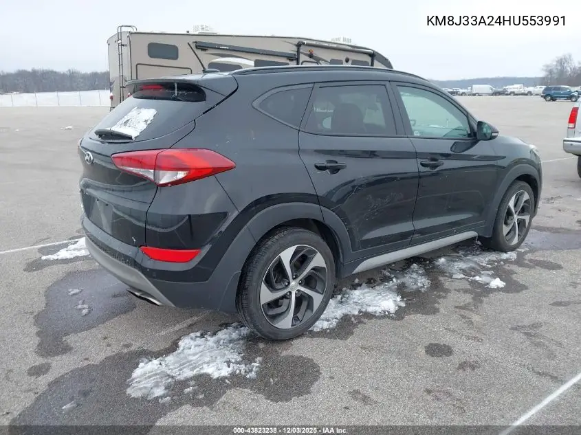 KM8J33A24HU553991 2017 Hyundai Tucson Value