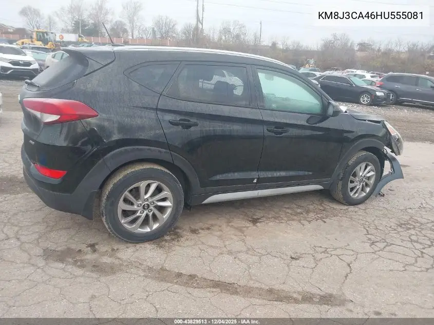 KM8J3CA46HU555081 2017 Hyundai Tucson Se