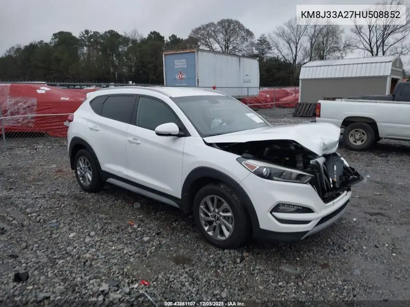 KM8J33A27HU508852 2017 Hyundai Tucson Sport