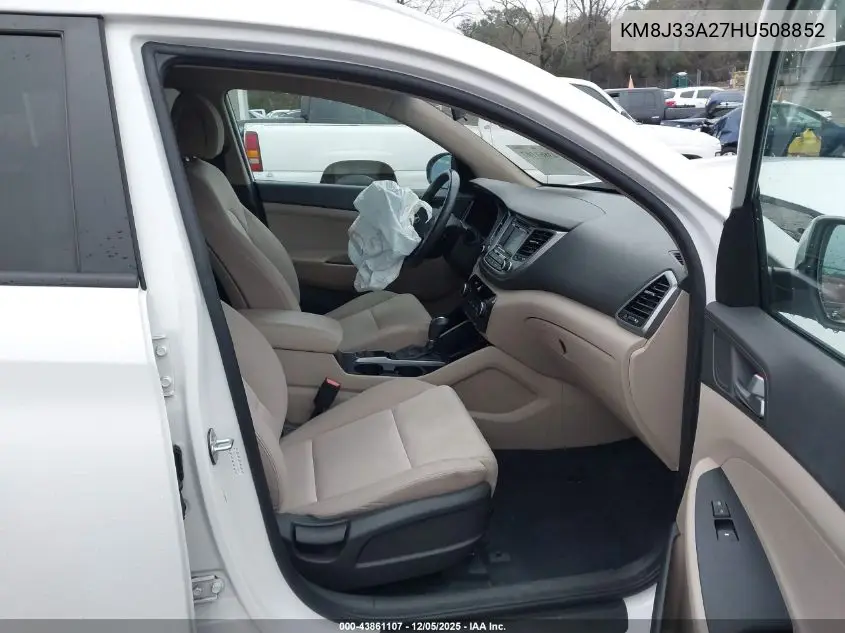 KM8J33A27HU508852 2017 Hyundai Tucson Sport