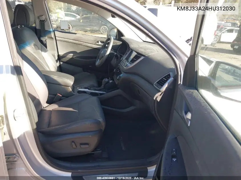 KM8J33A24HU312030 2017 Hyundai Tucson Limited