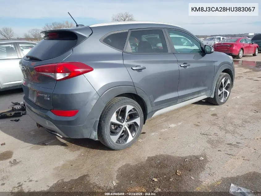 KM8J3CA28HU383067 2017 Hyundai Tucson Sport