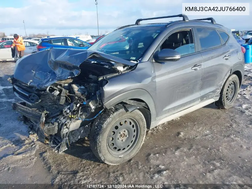 KM8J3CA42JU766400 2018 Hyundai Tucson Limited/Sport And Eco/Se