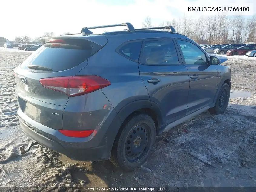 KM8J3CA42JU766400 2018 Hyundai Tucson Limited/Sport And Eco/Se