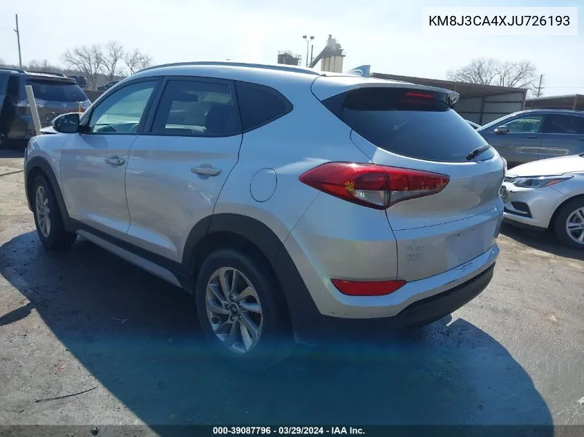 KM8J3CA4XJU726193 2018 Hyundai Tucson Sel