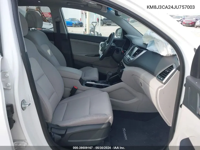 KM8J3CA24JU757003 2018 Hyundai Tucson Value