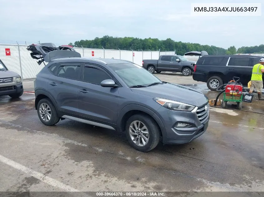 KM8J33A4XJU663497 2018 Hyundai Tucson Sel