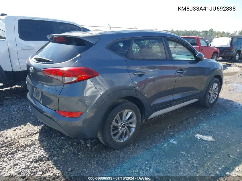 KM8J33A41JU692838 2018 Hyundai Tucson Sel