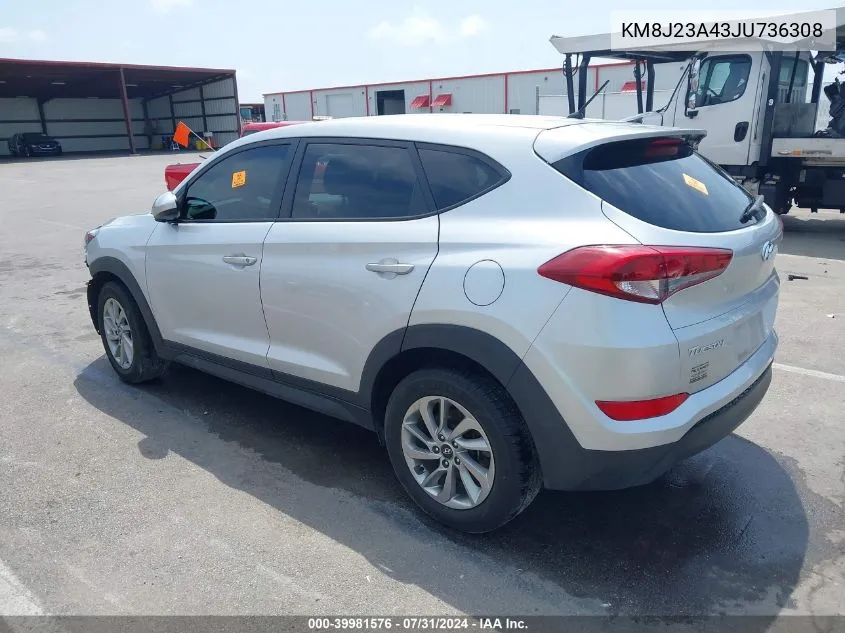 KM8J23A43JU736308 2018 Hyundai Tucson Se