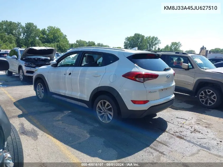 KM8J33A45JU627510 2018 Hyundai Tucson Sel