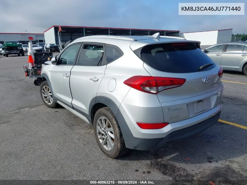 KM8J3CA46JU771440 2018 Hyundai Tucson Sel