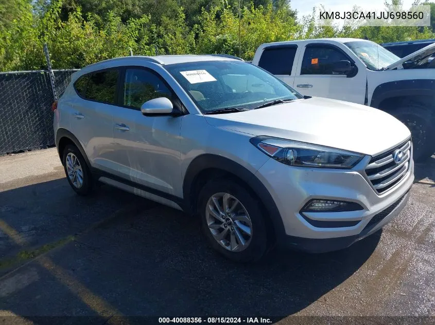 KM8J3CA41JU698560 2018 Hyundai Tucson Sel