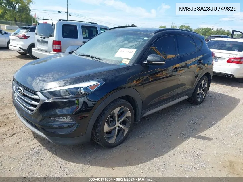 KM8J33A23JU749829 2018 Hyundai Tucson Value