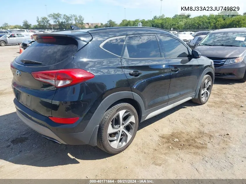 KM8J33A23JU749829 2018 Hyundai Tucson Value