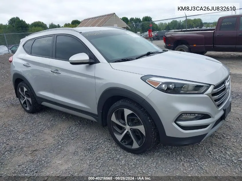 KM8J3CA26JU832610 2018 Hyundai Tucson Limited