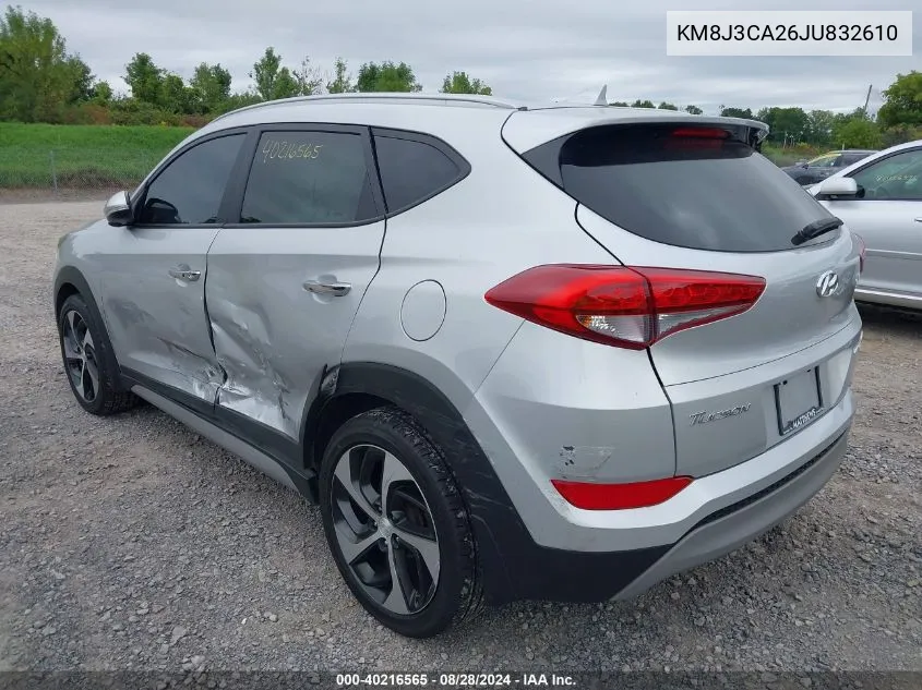 KM8J3CA26JU832610 2018 Hyundai Tucson Limited