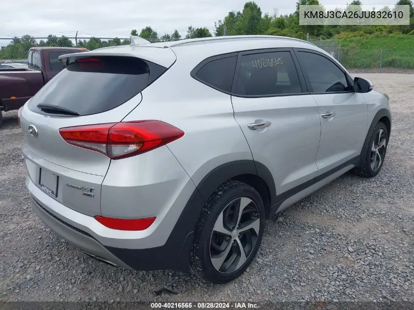 KM8J3CA26JU832610 2018 Hyundai Tucson Limited