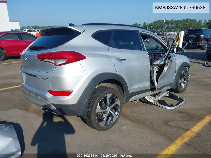 KM8J33A28JU730628 2018 Hyundai Tucson Limited