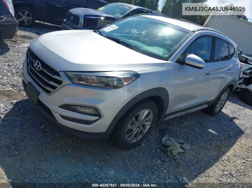 KM8J3CA45JU646526 2018 Hyundai Tucson Sel