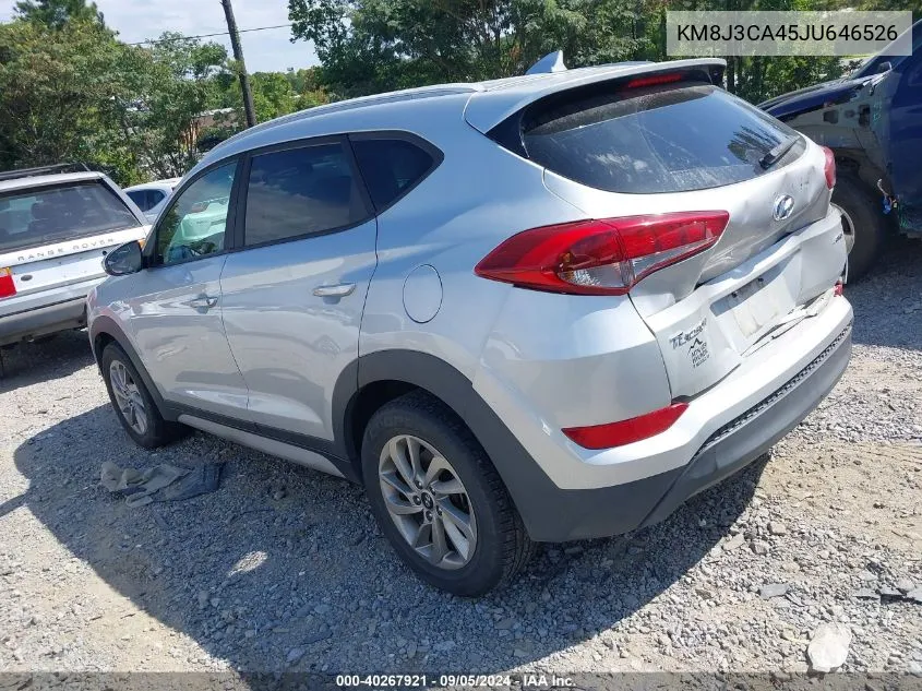 KM8J3CA45JU646526 2018 Hyundai Tucson Sel