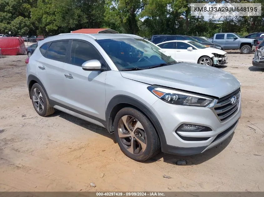 KM8J33A29JU648195 2018 Hyundai Tucson Limited