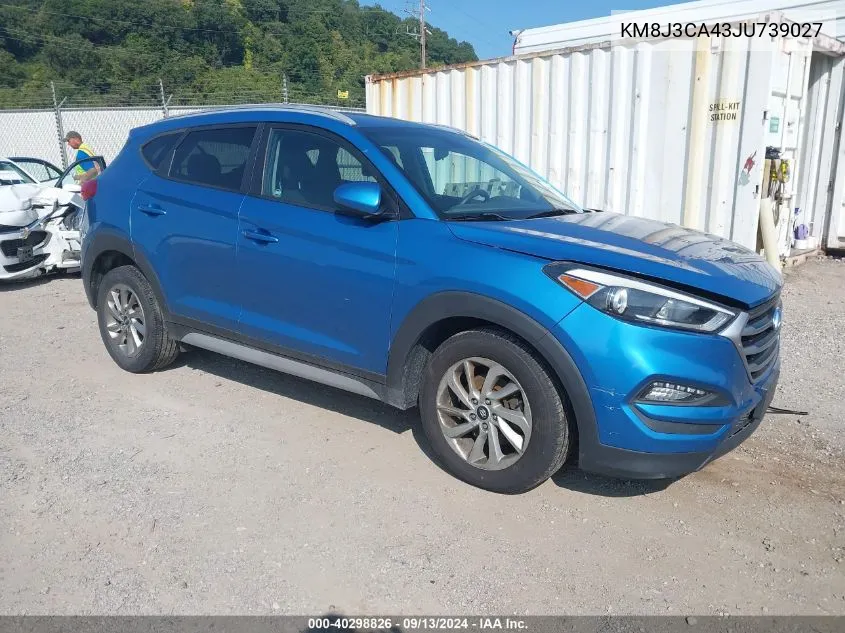 KM8J3CA43JU739027 2018 Hyundai Tucson Sel