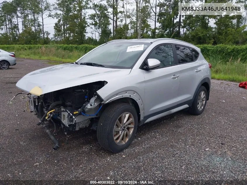 KM8J33A46JU641948 2018 Hyundai Tucson Limited/Sport And Eco/Se