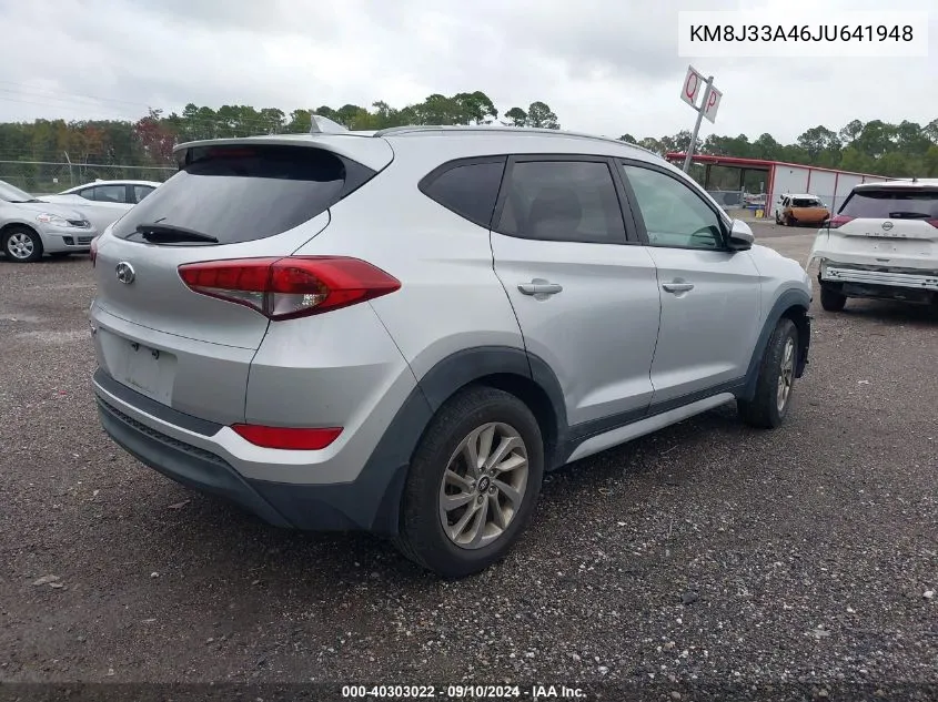 KM8J33A46JU641948 2018 Hyundai Tucson Limited/Sport And Eco/Se